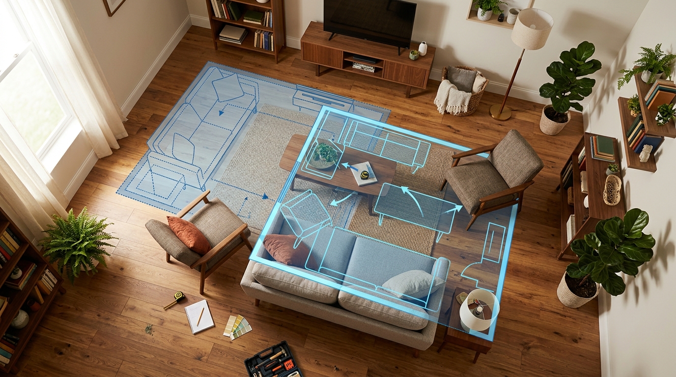 Rearrange Furniture App: Test a Layout Before Moving Anything