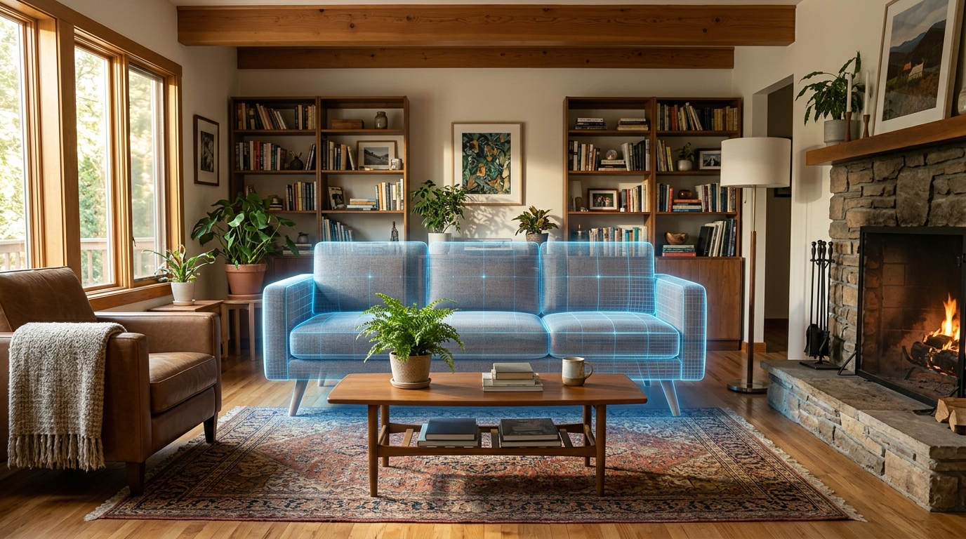 See Furniture in My Room App: AR vs AI Photo Tools