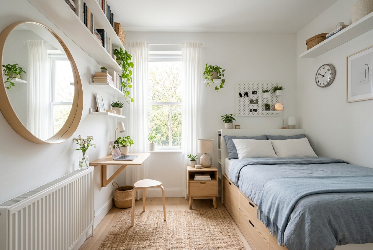 Small-Space bedroom interior design
