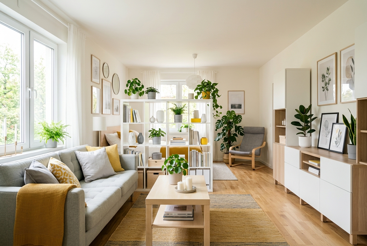 Modular living room interior design