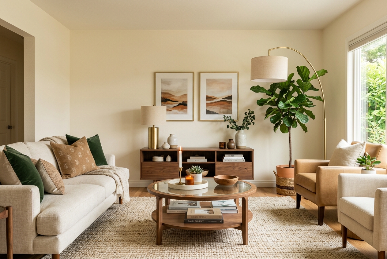 Decor living room interior design