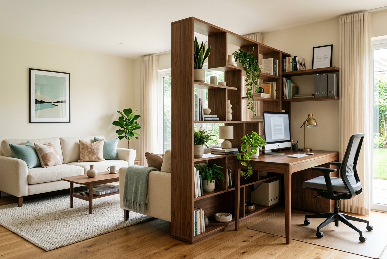 Dual-Purpose living room interior design